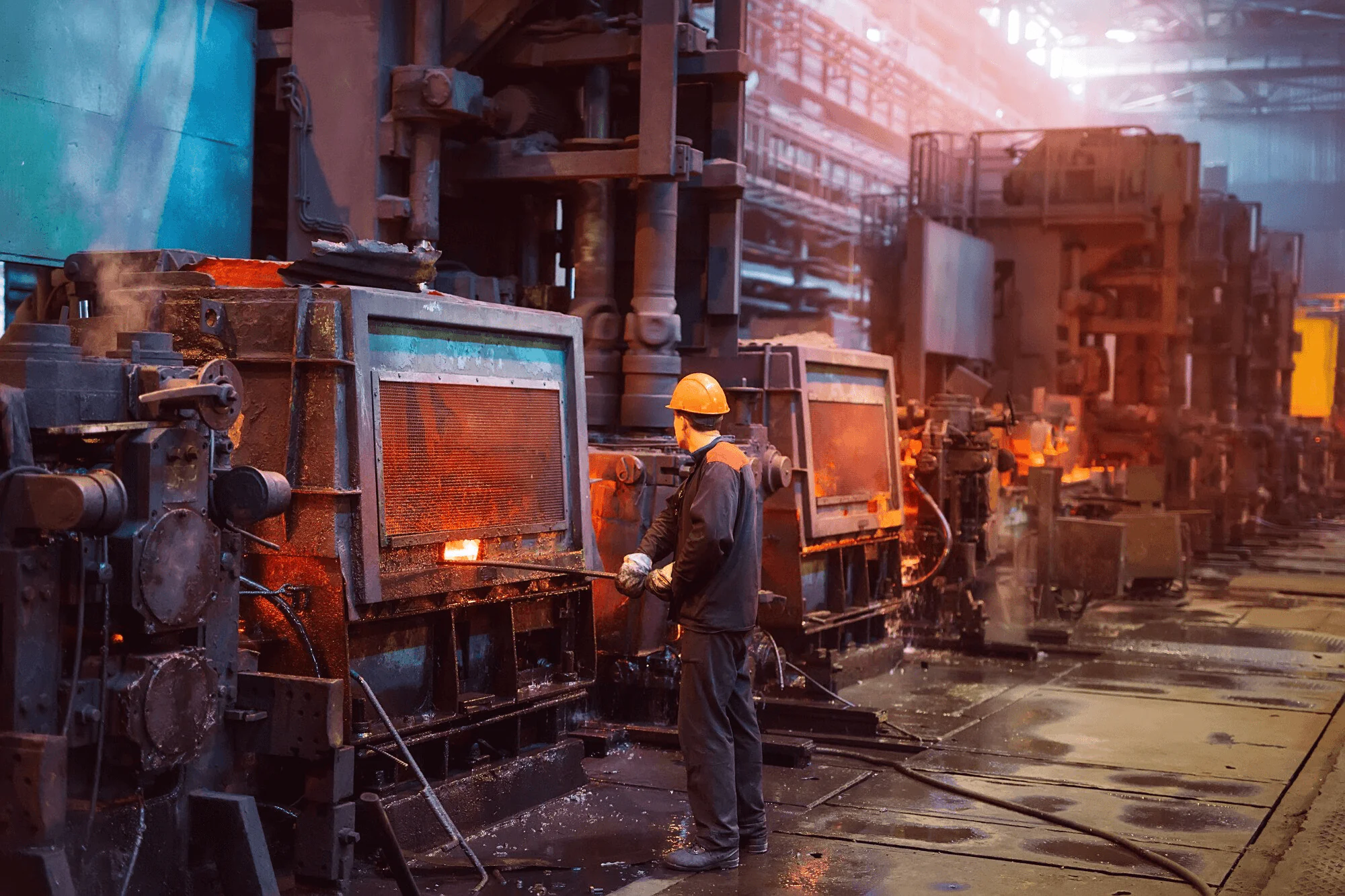 industrial manufacturing equipment monitored through an azure iot platform